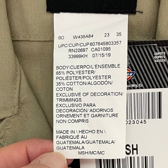 NWT DICKIES Short Sleeve Coveralls for Men Size Medium/Short Lightweight - Picture 3 of 5